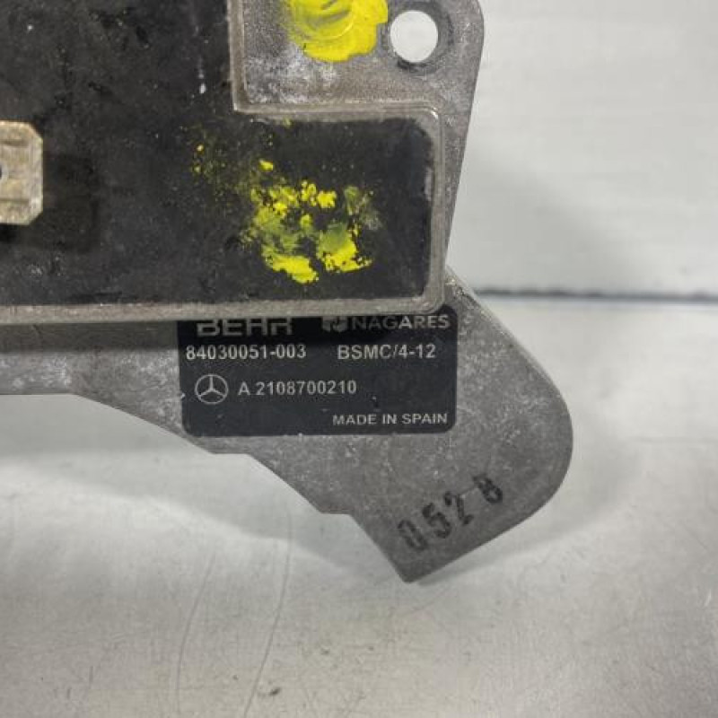 Resistance chauffage MERCEDES CLASSE E 210 Photo n°2