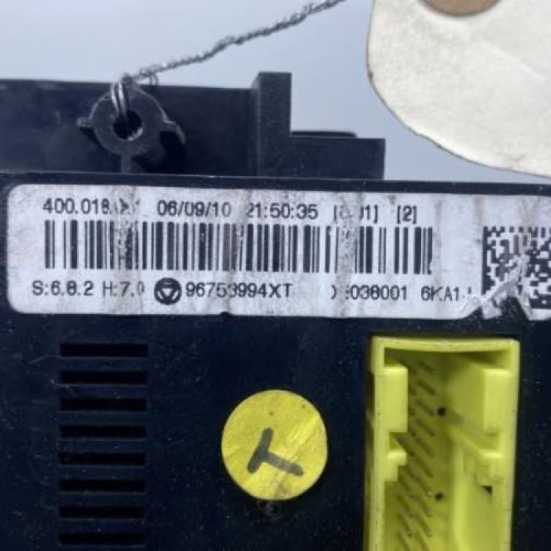 Commande chauffage CITROEN DS3 Photo n°3