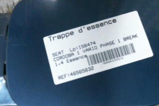 Trappe d'essence SEAT CORDOBA 1 Photo n°1