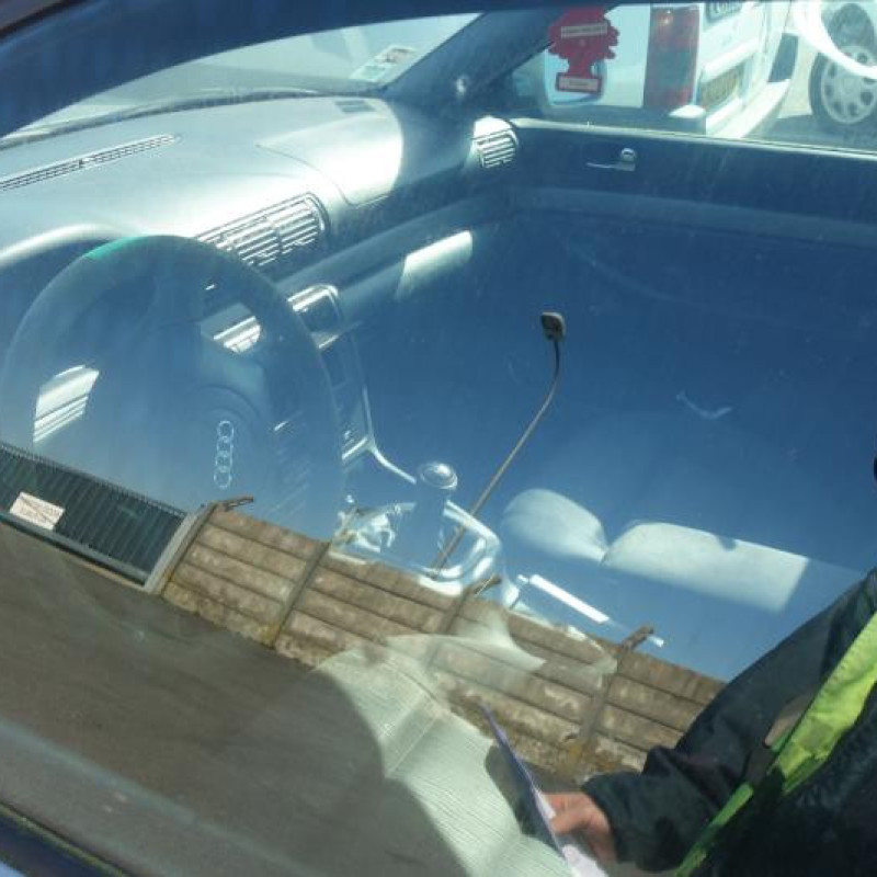 Vitre arriere droit AUDI A4 1 Photo n°5