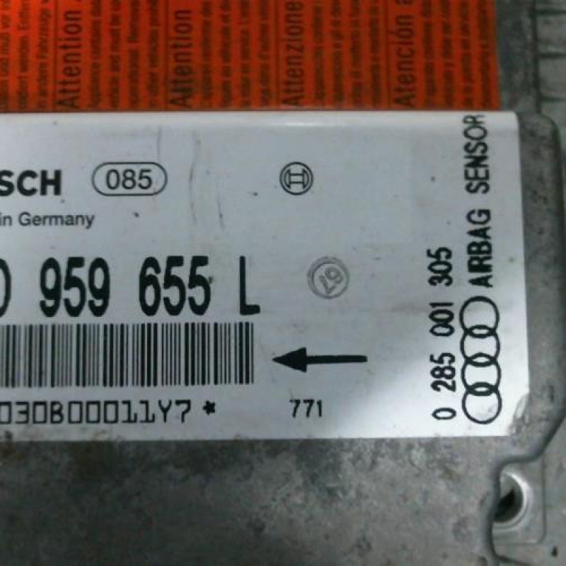 Boitier air bag AUDI A4 1 Photo n°2