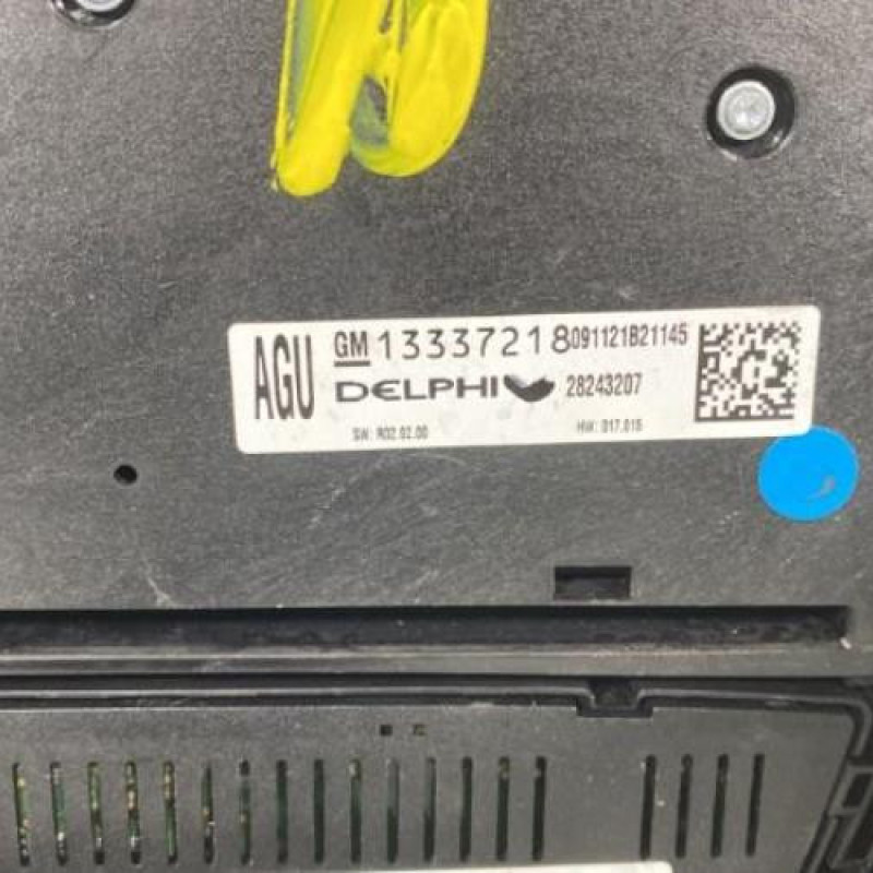 Commande chauffage OPEL ASTRA J Photo n°3