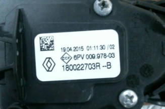 Pedale d'accelerateur DACIA SANDERO 2