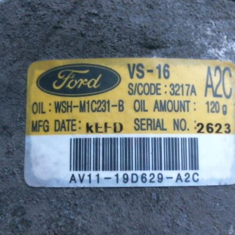 Compresseur clim FORD ECOSPORT Photo n°1