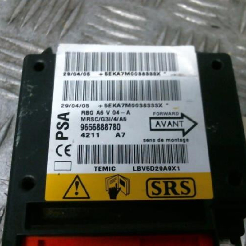 Boitier air bag CITROEN C2 Photo n°3