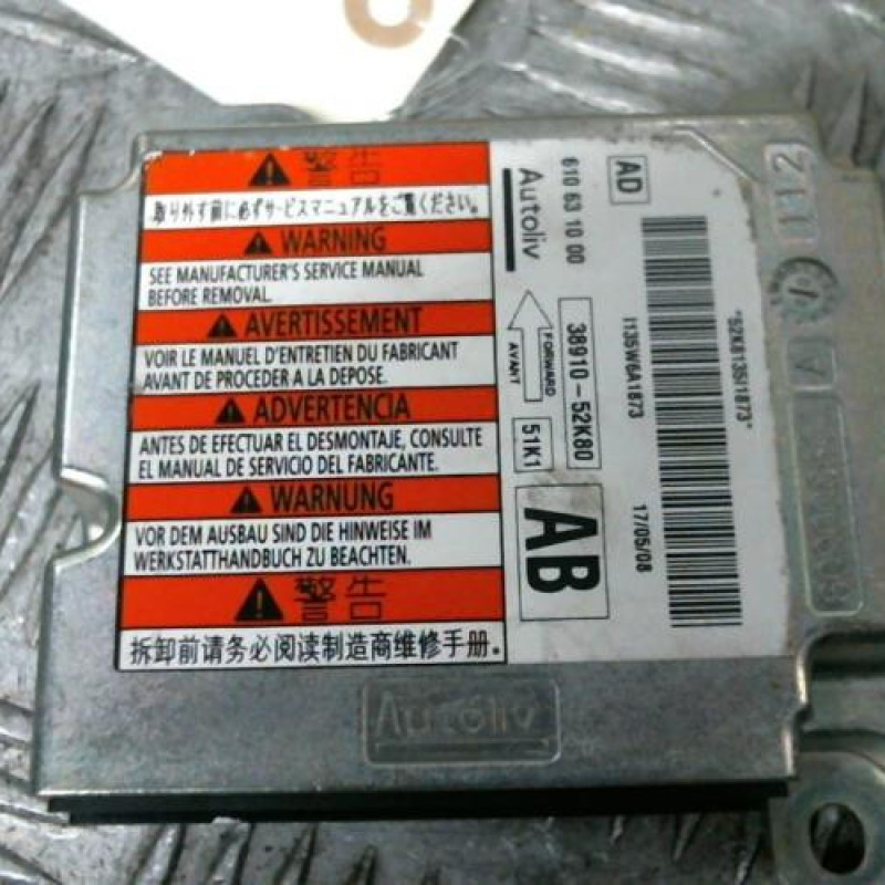 Boitier air bag OPEL AGILA B Photo n°3