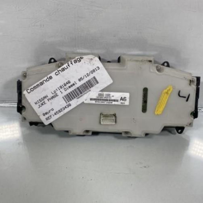 Commande chauffage NISSAN JUKE Photo n°2