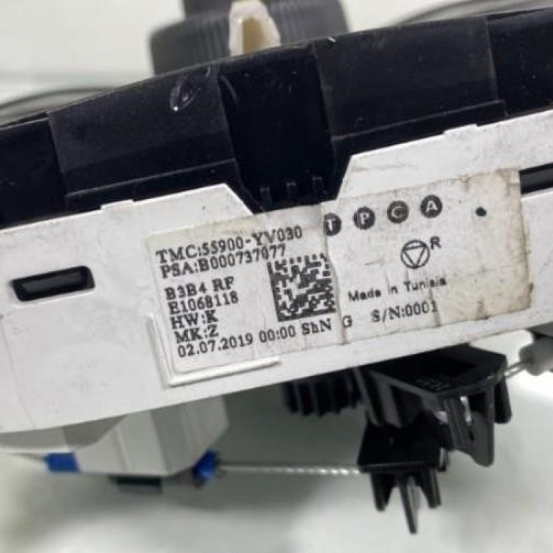 Commande chauffage CITROEN C1 2 Photo n°3