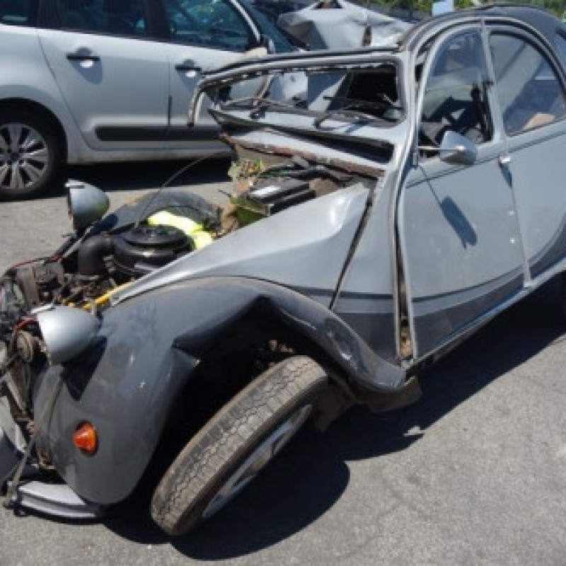 Ceinture arriere gauche CITROEN 2CV Photo n°5