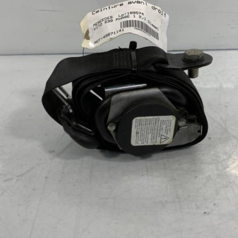 Pretensionneur de ceinture avant droit MERCEDES VITO 639 Photo n°3