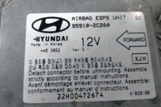 Boitier air bag HYUNDAI COUPE 2