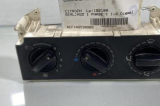 Commande chauffage CITROEN BERLINGO 1 Photo n°1