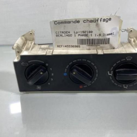 Commande chauffage CITROEN BERLINGO 1 Photo n°1