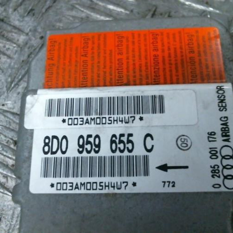 Boitier air bag AUDI A4 1 Photo n°3