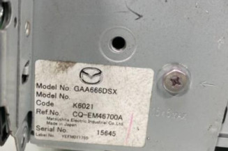 Autoradio d'origine MAZDA 6 1