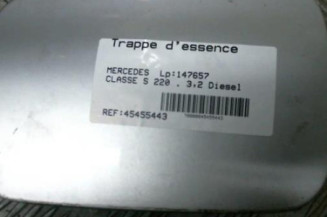 Trappe d'essence MERCEDES CLASSE S 220 Photo n°1