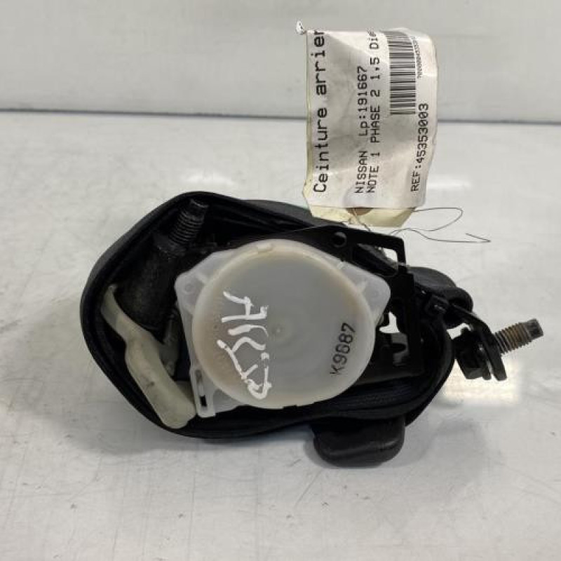 Ceinture arriere droit NISSAN NOTE 1 Photo n°1