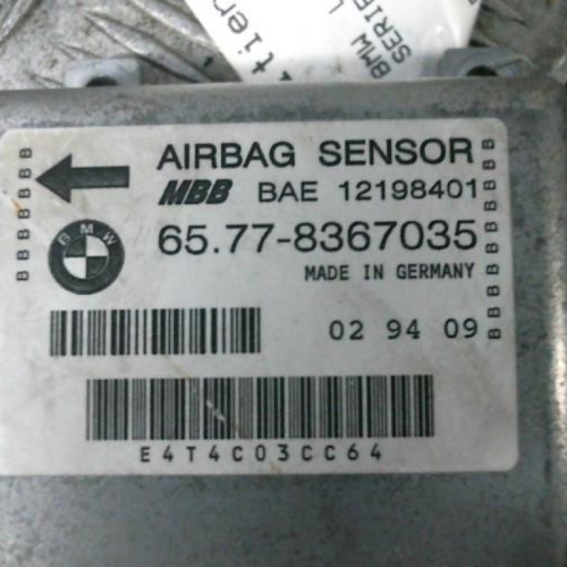 Boitier air bag BMW SERIE 5 E34 Photo n°3