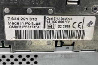 Autoradio d'origine OPEL ZAFIRA B