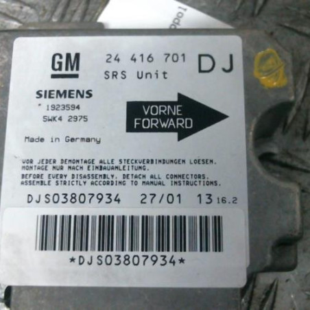 Boitier air bag OPEL VECTRA B