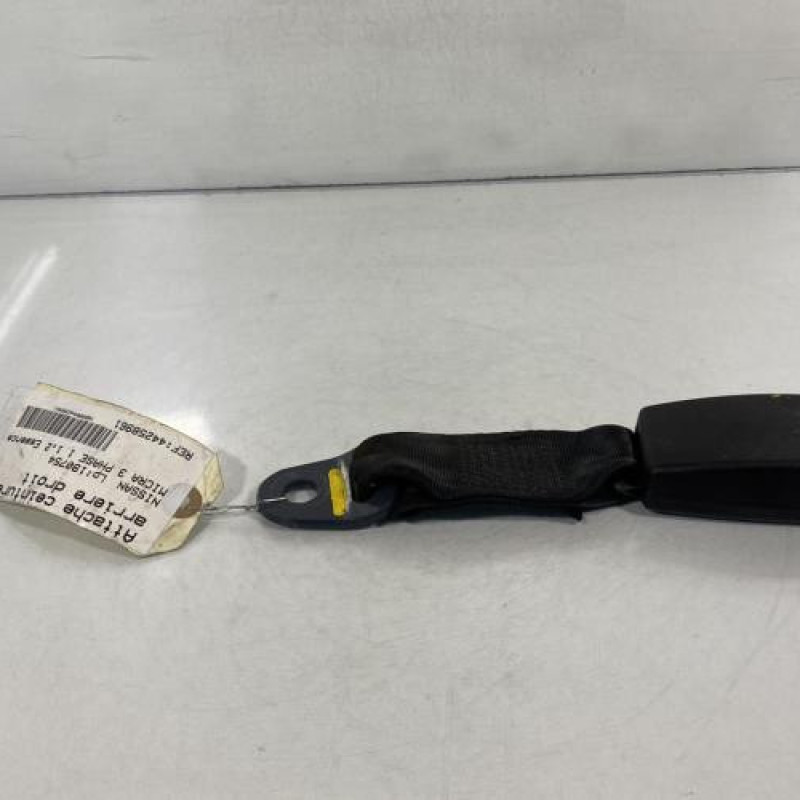 Attache ceinture arriere droit NISSAN MICRA 3 Photo n°3