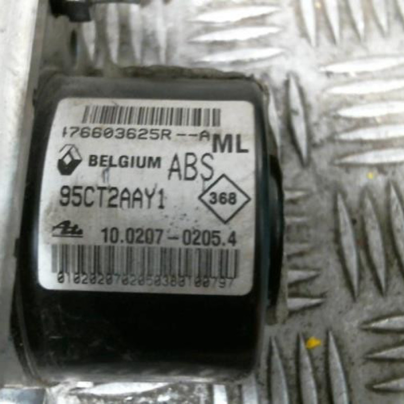 Bloc ABS (freins anti-blocage) RENAULT MEGANE 3 Photo n°2