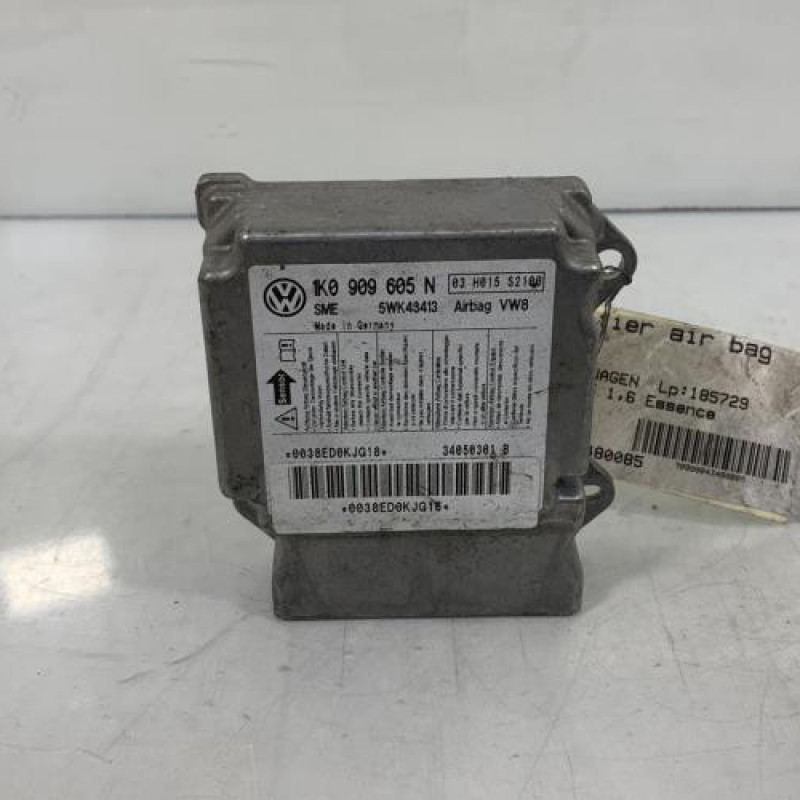 Boitier air bag VOLKSWAGEN GOLF 5 Photo n°1