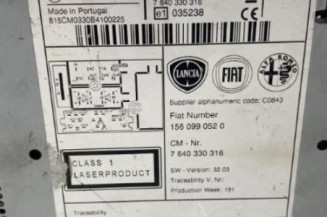 Autoradio d'origine ALFA ROMEO MITO