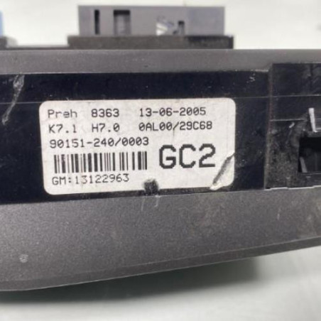 Commande chauffage OPEL ASTRA H