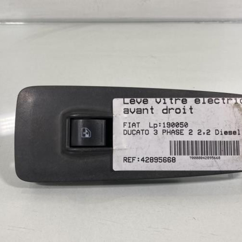 Leve vitre electrique avant droit FIAT DUCATO 3 Photo n°1