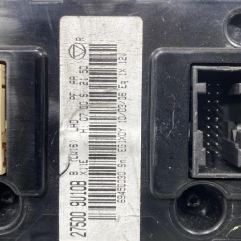 Commande chauffage NISSAN NOTE 1 Photo n°3