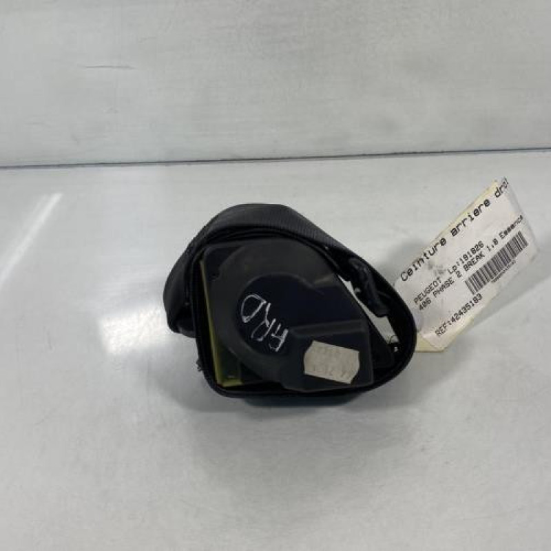 Ceinture arriere droit PEUGEOT 406 Photo n°1
