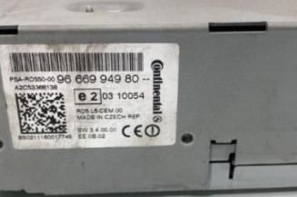 Autoradio d'origine PEUGEOT 508 1 SW