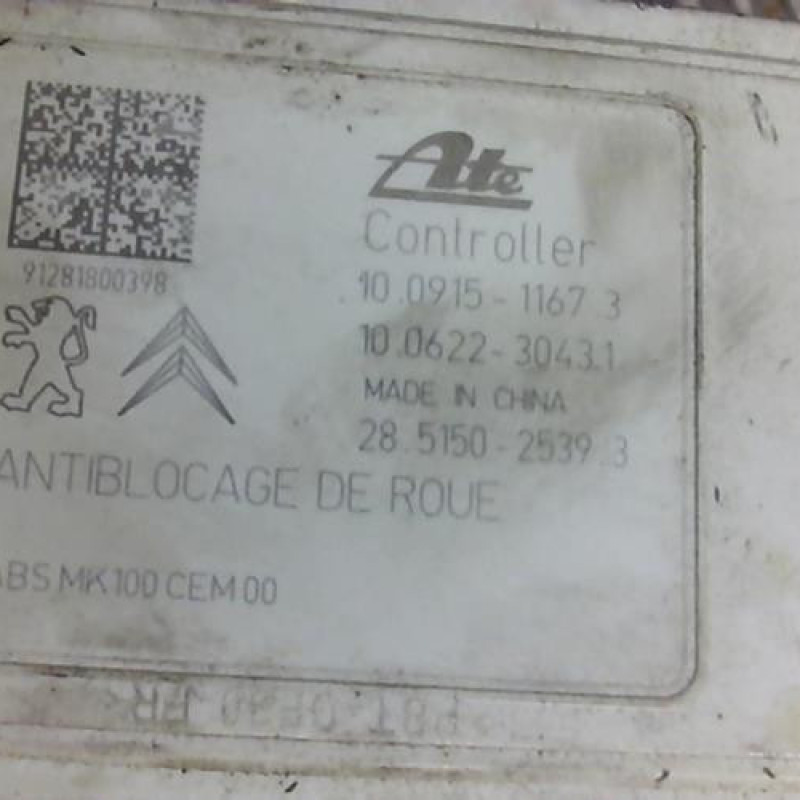 Bloc ABS (freins anti-blocage) CITROEN C3 PICASSO Photo n°2