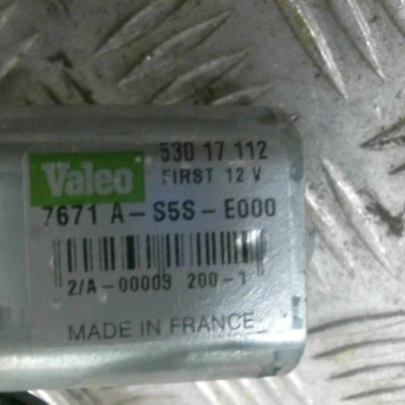 Moteur essuie glace arriere HONDA CIVIC 7 Photo n°3
