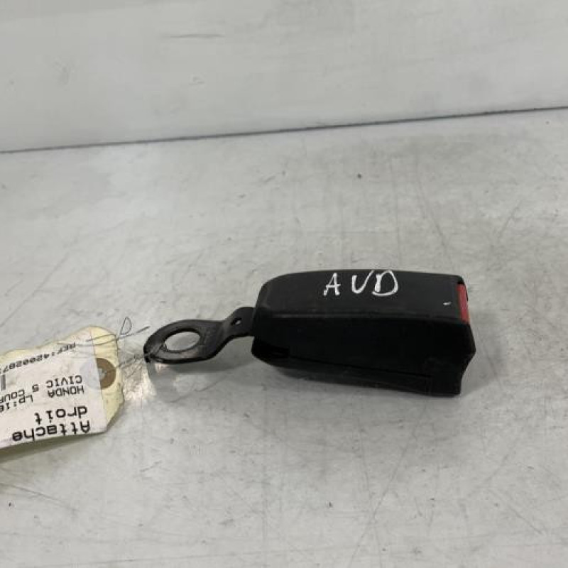 Attache ceinture avant droit HONDA CIVIC 5 Photo n°3