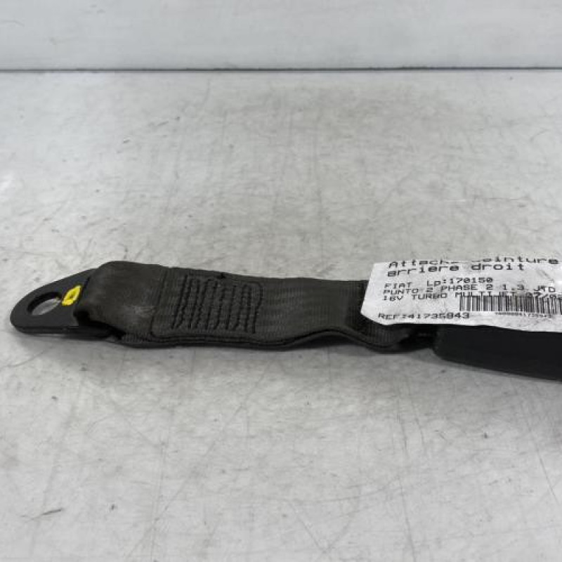 Attache ceinture arriere droit FIAT PUNTO 2 Photo n°3