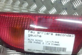 Feu arriere secondaire gauche (feux) ALFA ROMEO 156 Photo n°1