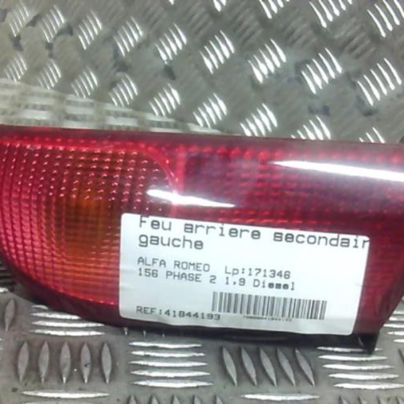 Feu arriere secondaire gauche (feux) ALFA ROMEO 156 Photo n°1