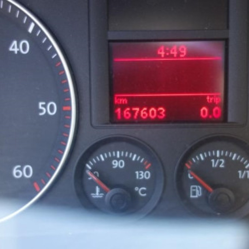 Attache ceinture arriere gauche VOLKSWAGEN GOLF 5 Photo n°12