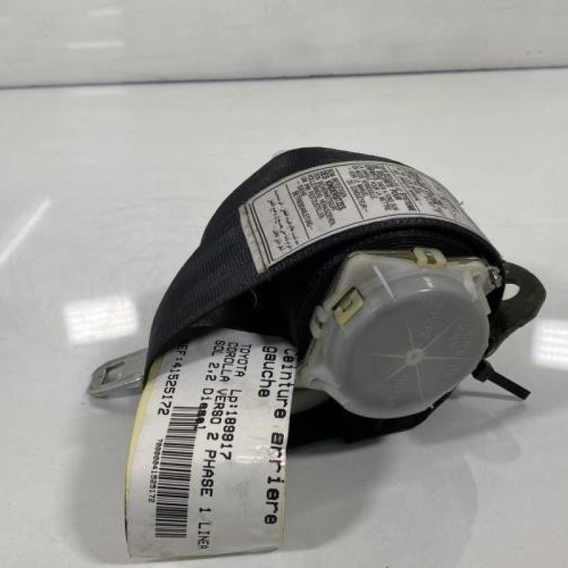 Ceinture arriere gauche TOYOTA COROLLA VERSO 2 Photo n°3