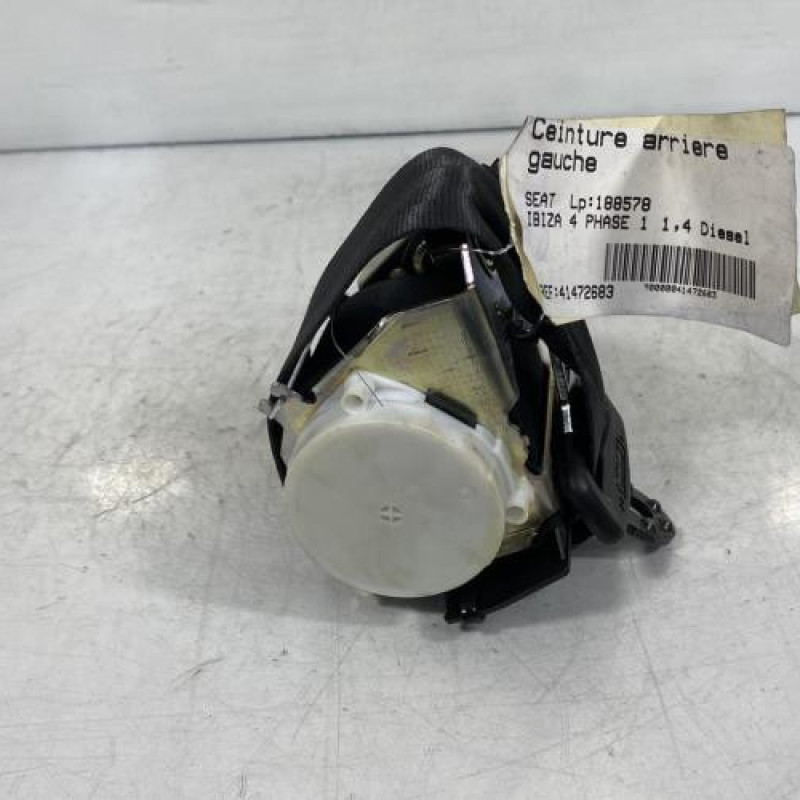 Ceinture arriere gauche SEAT IBIZA 4 Photo n°1