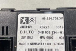 Commande chauffage PEUGEOT 407