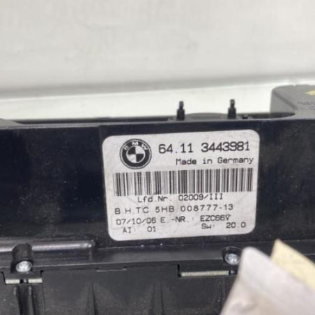 Commande chauffage BMW X3 E83