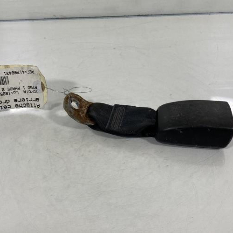 Attache ceinture arriere droit TOYOTA AYGO 1 Photo n°3