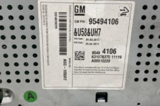 Autoradio d'origine CHEVROLET AVEO 2