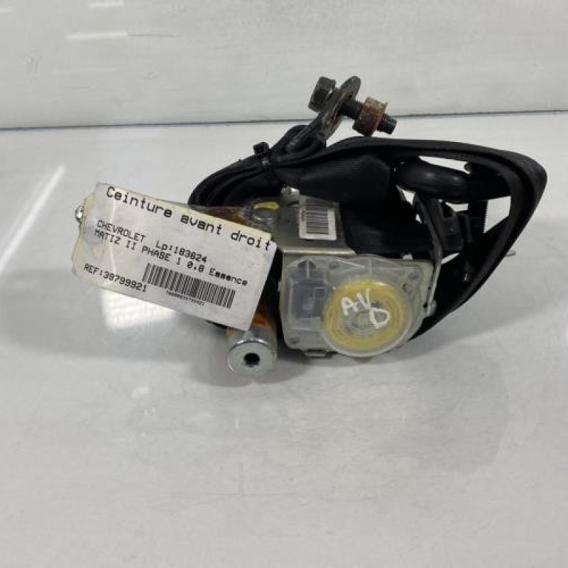 Pretensionneur de ceinture avant droit CHEVROLET MATIZ 2 Photo n°3