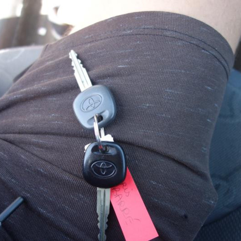 Ceinture arriere gauche TOYOTA YARIS 1 Photo n°10