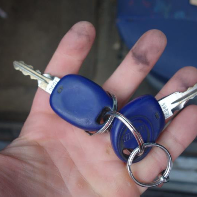 Ceinture arriere gauche FIAT PALIO Photo n°12