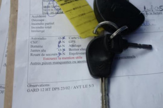 Ceinture arriere gauche CITROEN XANTIA